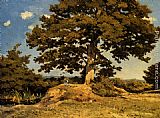 Henri-joseph Harpignies Famous Paintings - The Big Tree